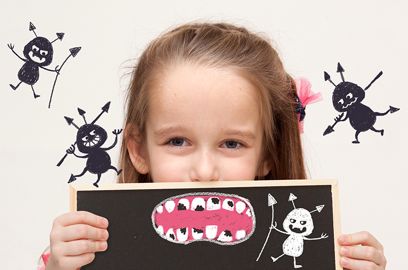 唾液を調べてむし歯リスクをチェックします